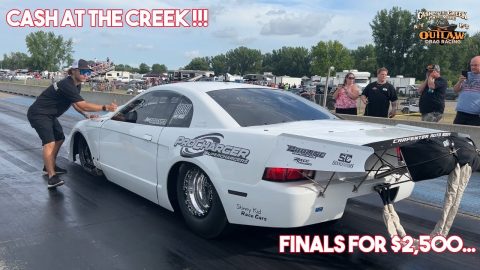 Back at Cash at the Creek...made it to the FINALS for the SECOND race in a ROW !!!