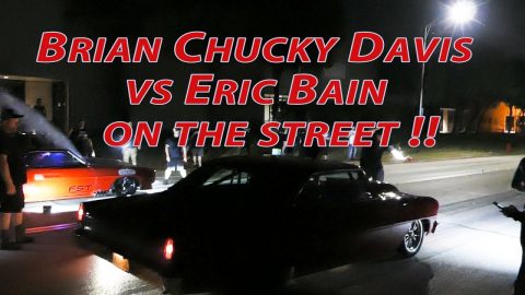 Cash Days DFWSS Brian Chucky Davis vs Eric Bain Street Outlaws on the REAL STREET 2022 Big Tire
