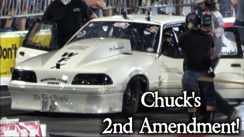 Chuck's 2nd Amendment Turbo Mustang!