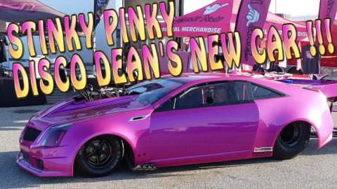Close Up Look at Disco Dean's New Car Stinky Pinky Cadillac NPK Street Outlaws No Prep Kings 2022