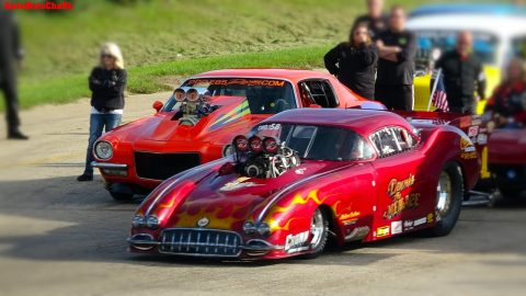 DRAG RACING CHICAGO WISE GUYS FASTEST DOOR SLAMMERS IN MIDWEST 200 MPH + AT GREAT LAKES DRAGWAY