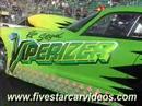 Dodge Viper Super Pro Drag Car Spinout