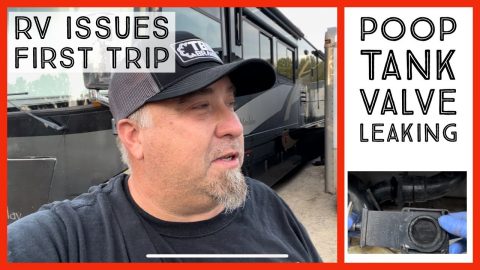 Everything is Junk, lol!  RV Tank Valve Replacement