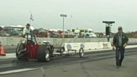 FRONT ENGINE DRAGSTER tires wet other angle