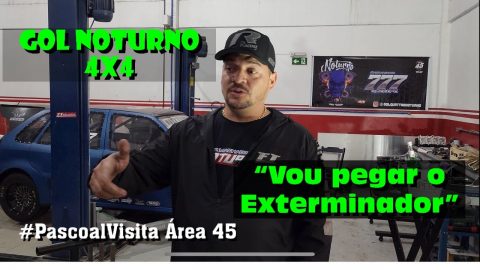 Gol Noturno 4x4! História do Noturno; e saiba de qual será a próxima tatoo na porta! #pascoalvisita