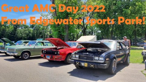 Great AMC Day 2022 From Edgewater Sports Park! AMC Gremlin, Spirit, Rebel, Javelin and lots more!