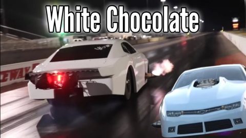 IS "WHITE CHOCOLATE" THE FASTEST SMALL TIRE NITROUS CAR OUT OF TEXAS ???😮