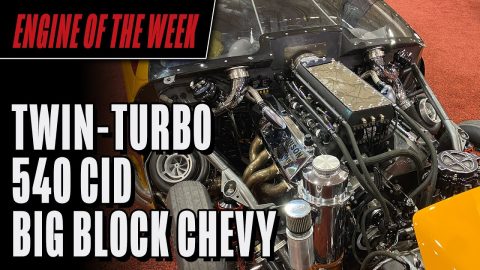 Jeff Lutz's Twin-Turbo 540 Big Block Chevy Engine