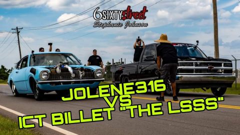 July 4th 6sixtystreet cookout mini No Trailer-  JOLENE316 VS ICT BILLET LSSS on Virgin asphalt