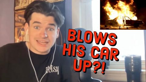 KYE KELLEY BLOWS UP HIS NEW CAR!