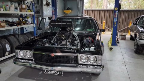 LOOKOUT is now finally running - The sweet sound of a blown Big Block Chevy!!