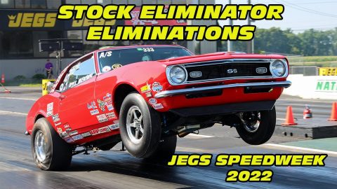 NHRA Stock Eliminator ELIMINATIONS Rd 1 | JEGS SPEEDWeek 2022