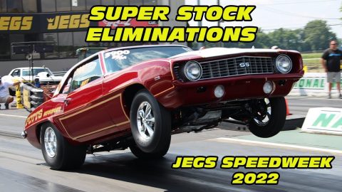 NHRA Super Stock Drag Racing ELIMINATIONS Rd 1| JEGS SPEEDWeek 2022