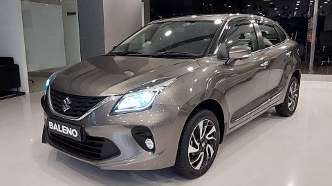 New 2021 Baleno Zeta Magma Gray | Full walkaround video | Premium Hatchback in 7.34 lakhs |