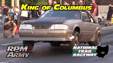 No Prep Drag Racing King of Columbus National Trail Raceway