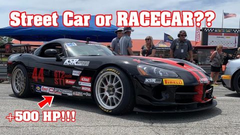 Racing a Viper Street Car with The Trans Am Series??!!