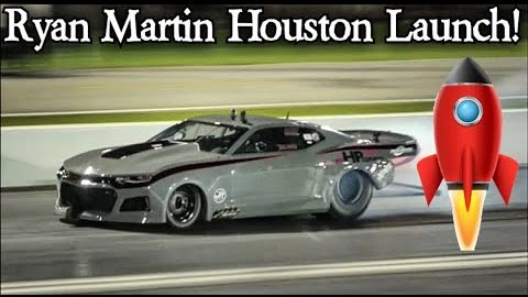 Ryan Martin Procharged Camaro in Houston!