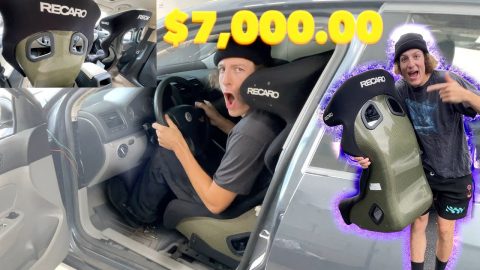 STANCE CAR gets $7,000 SEATS