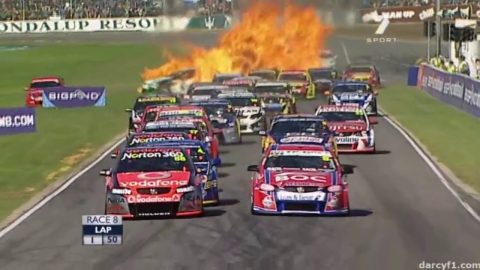 Supercars First Lap Crashes