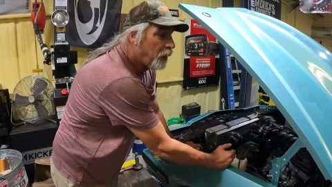 Take a look under the hood of the Grand Prix