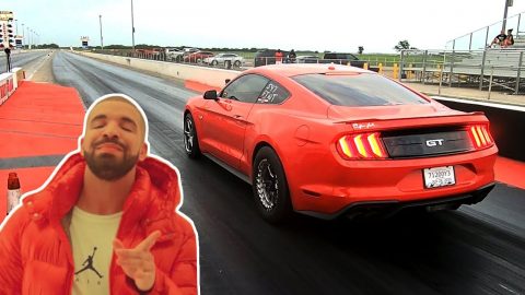 Taking my Stock Mustang GT to drag race for the first time before we start modding. | Demonology