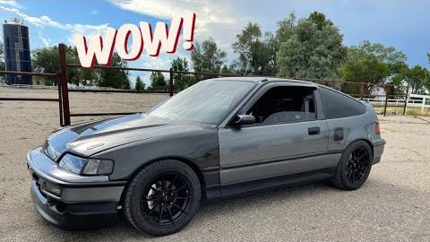 The Perfect Honda CRX ! We got to Rip it!