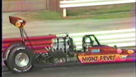 Top Alcohol Dragster Qualifying Round 5  1983 NHRA INDY U.S. Nationals Qualifying