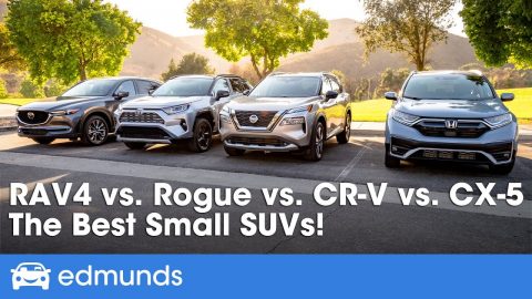 Toyota RAV4 vs. Nissan Rogue vs. Honda CR-V vs. Mazda CX-5! Best SUV for 2021 Comparison Test