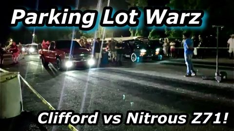 Turbo 5.3 4x4 WINS a No Prep Racing In A…PARKING LOT!? - Clifford Wins at Chilton County!
