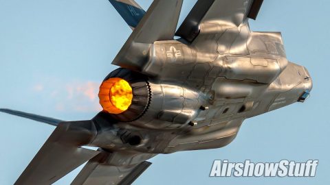 USAF F-35A Lightning II Demo - California Capital Airshow 2021