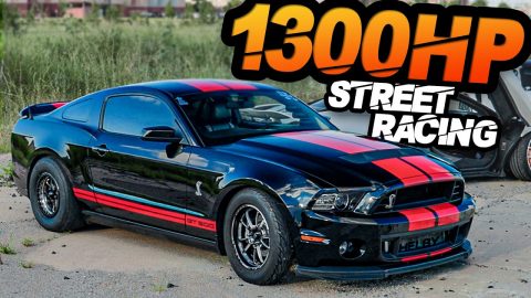 1300HP GT500 STREET RACING!