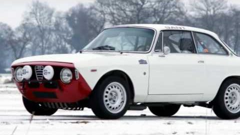 1964 Alfa Romeo Giulia 1600 Sprint GT (HD photo video with stereo engine sounds!)
