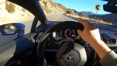 2020 Lamborghini Huracan EVO RWD - POV Test Drive (Binaural Audio)