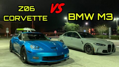 2022 BMW G80 M3 VS Cammed Z06 Corvette! | Epic Street Race! |