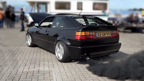 300HP VW CORRADO 1.9 TDI - DIESEL MACHINE! Revs & Drag Racing!