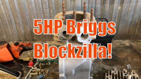 5HP Briggs Kart, Mini Bike, Jr Dragster, Racing Blockzilla Block