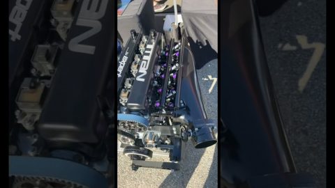 A fully built Titan Motorsports 2JZ displayed at TX2K! #shorts #1320video #tx2k