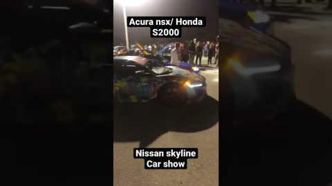 Acura nsx/ Honda S2000 / Nissan skyline || car show #trc #1320video #shorts || #shortvideo | #short