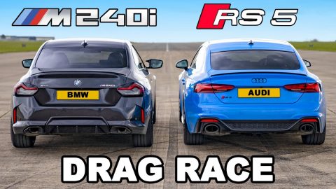 BMW M240i vs Audi RS5: DRAG RACE