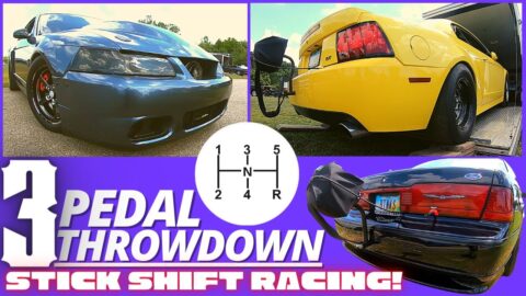 Bangin' Gears With The Best at 3 Pedal Throwdown Stick Shift RACING