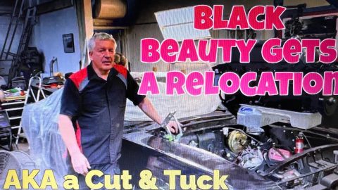 Black Beauty gets a Heart Relocation        @Uncle Tony's Garage  #utg
