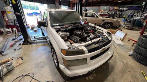 Building a BUDGET Shop Truck in 2 weeks!!! 600hp Turbo LS!!