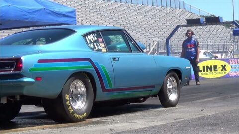 Burnouts Exhaust Staging at MIR 1 Dreamgoatinc Hot Rod Drag Car and Classic Muscle 4K Video
