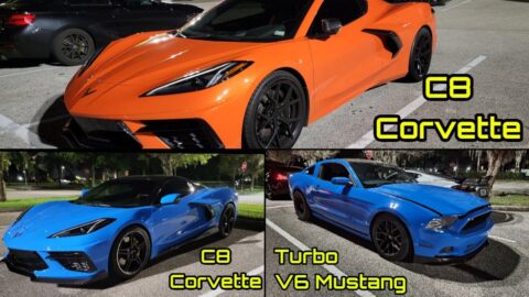 C8 Corvette Street Racing! | Turbo V6 Mustang, M340i, G8, Hellcat, M3, & More!