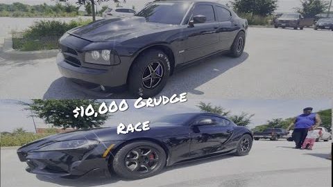 Chicago Street Racing: $10000 Grudge Race!!!!!!! Renegade Racing Charger Vs Camp 18 Supra