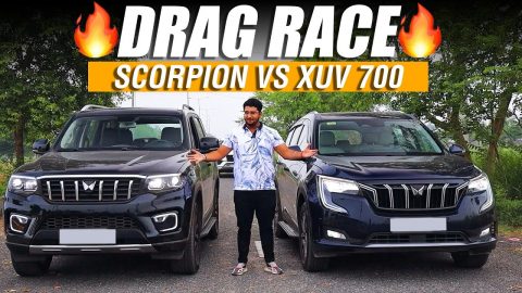 DRAG RACE: Mahindra Scorpio N vs Mahindra XUV700 - shocking results 🔥