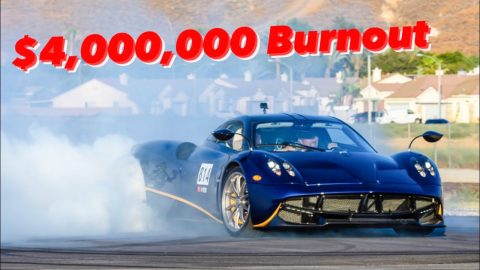 DRAG RACING THE $4,000,000 TWIN TURBO V12 PAGANI HUAYRA!