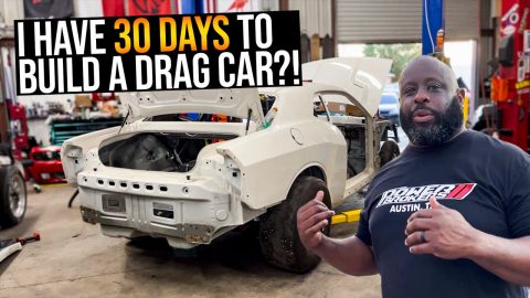 Dodge is giving me a FREE Hellcat engine to build a drag car in 30 days 😈 #RoadkillNights