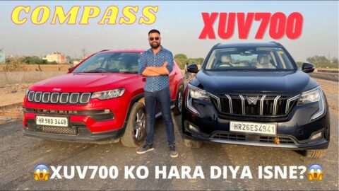 Drag Race: XUV700 vs JEEP COMPASS🚀🔥 *SHOCKING RESULTS *