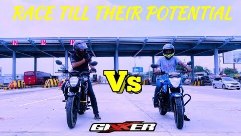 Drag Race🚦Suzuki Gixxer 2021 vs Gixxer Monotone Long Race | Top Speed | BikeLover
